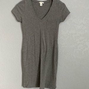 Grey Cotton Dress